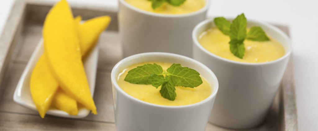 Crème à la mangue