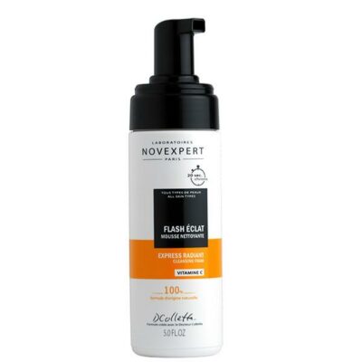 mousse nettoyante vitamine C cicatrice acné