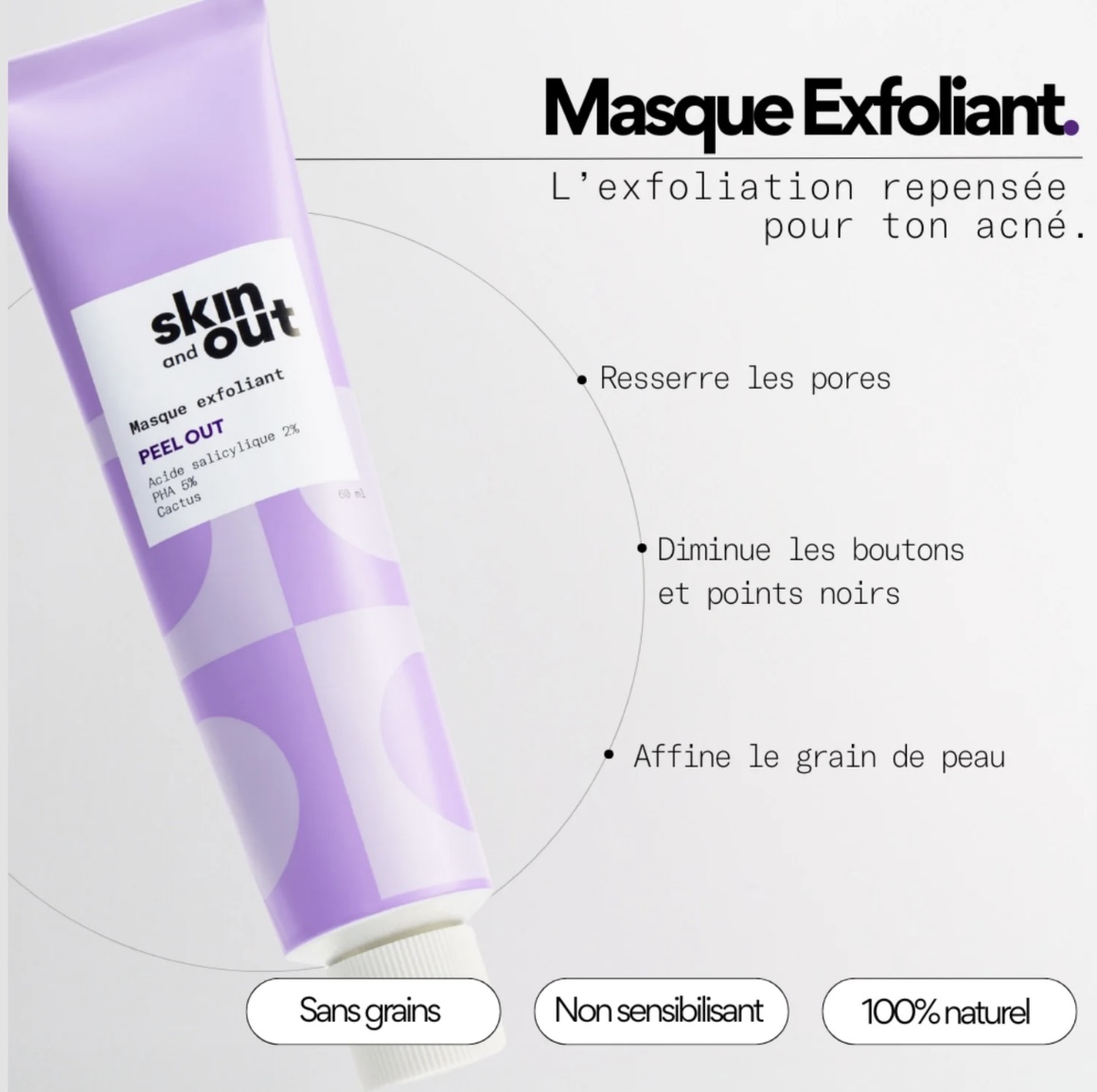 masque acné