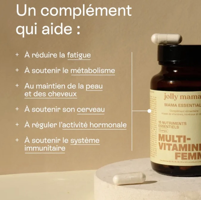 Multi-Vitamines Femme - Jolly Mama ! – Image 3