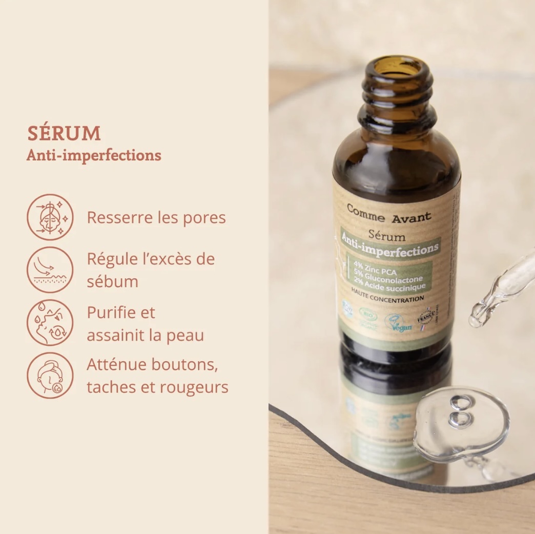 imperfection sérum acne
